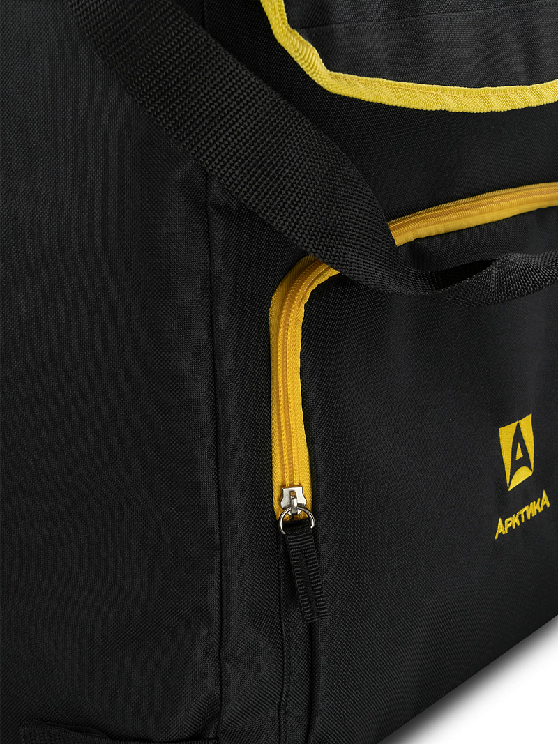 Черная сумка-холодильник 3001 классическая с люком на 20л - 8