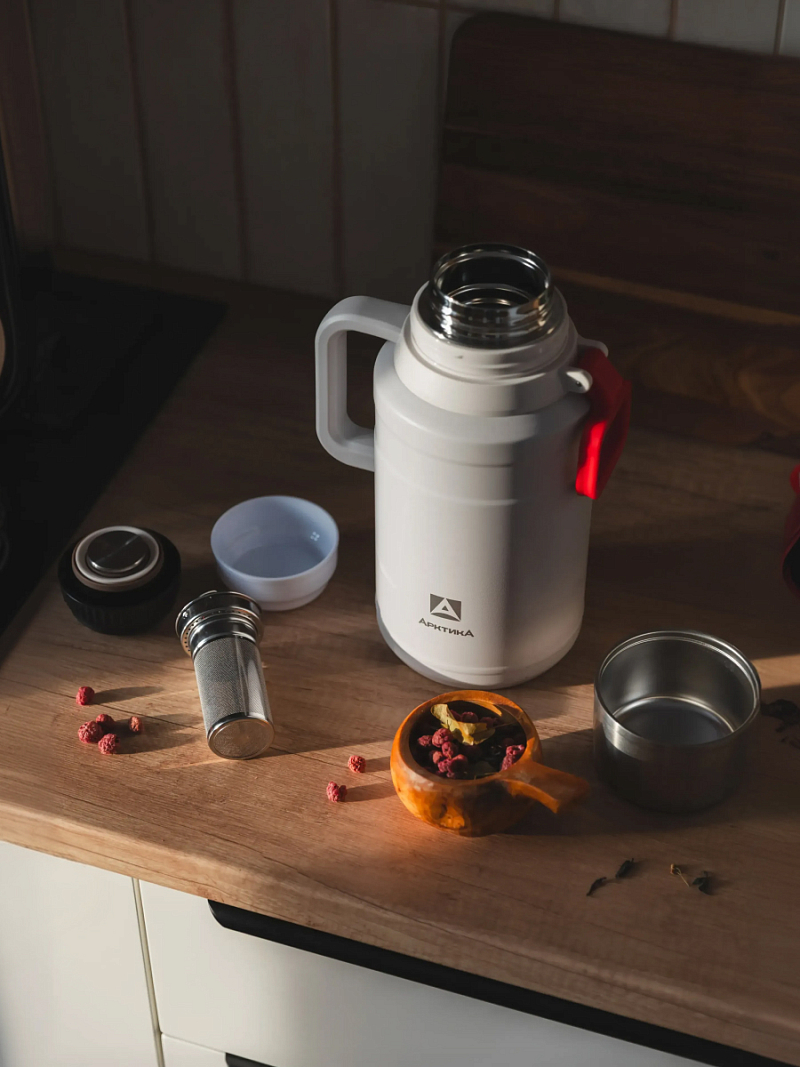 Термос 3.5л серии 206 «Арктика» с ситечком - 7