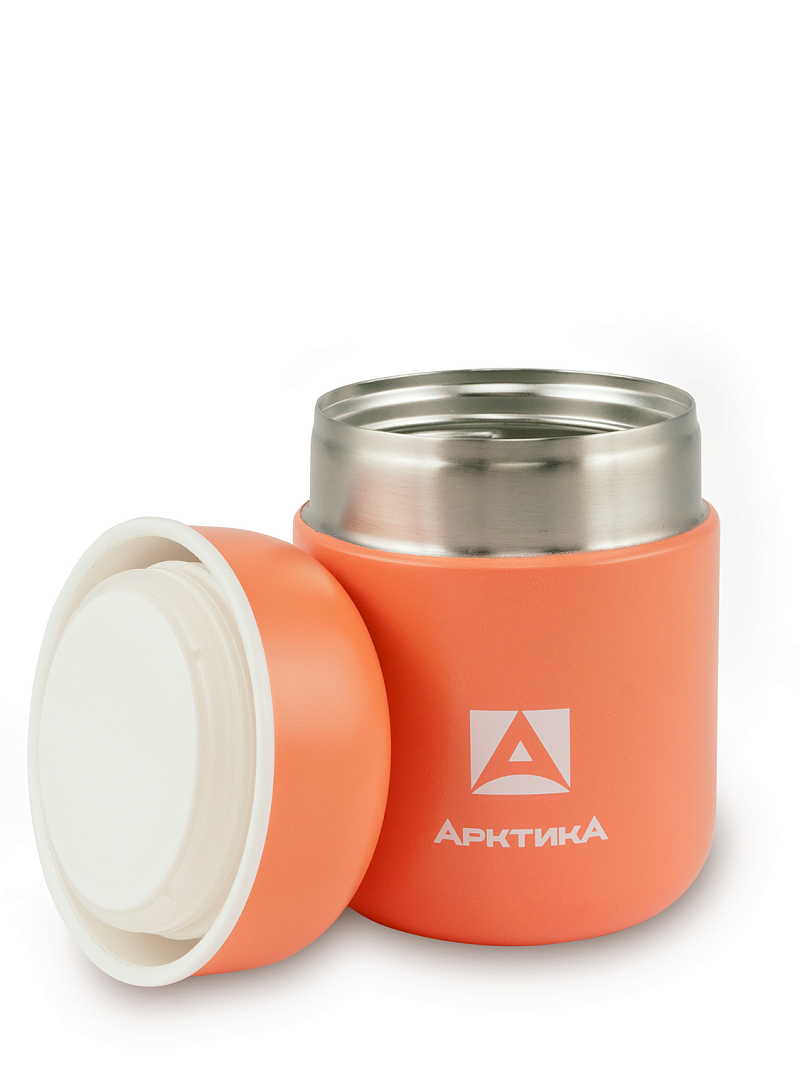 Компактный коралловый 411 термос  для еды на 0.28л  - 4