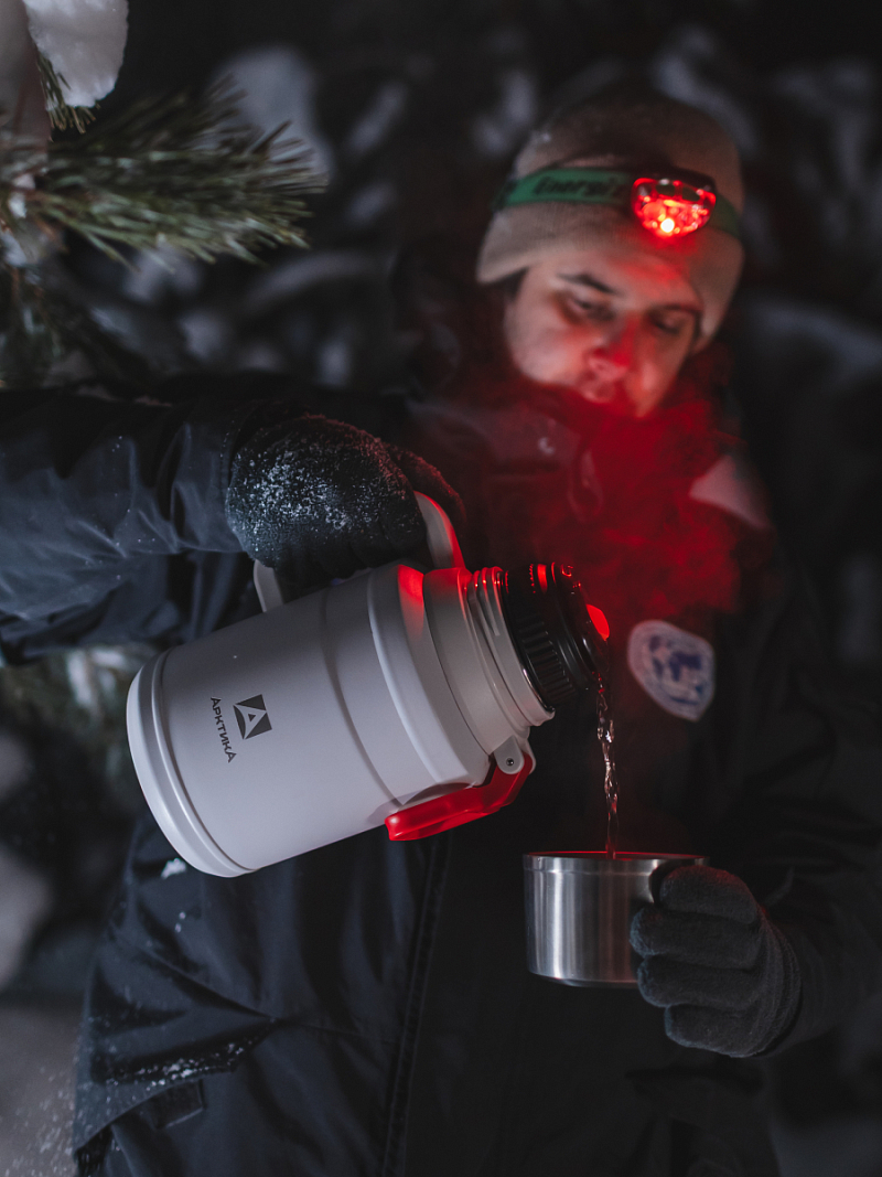 Термос 3л серии 206 «Арктика» с ситечком (уценка) - 3