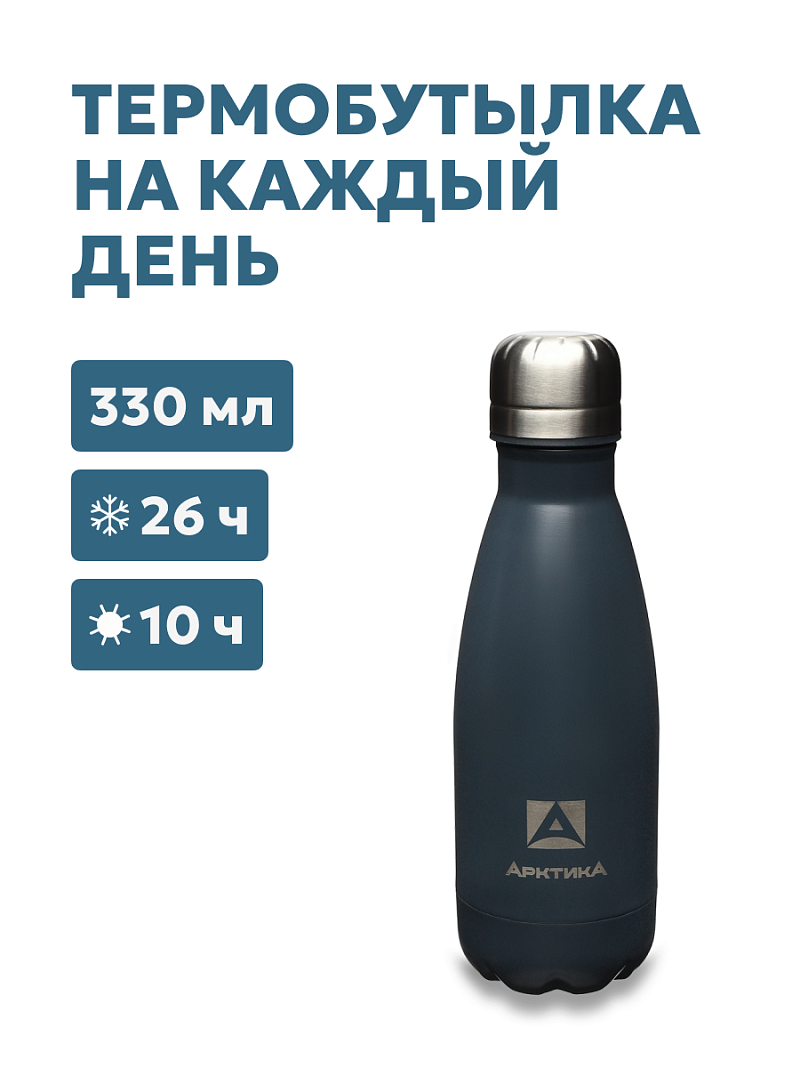 Термобутылка 0.33л серии 717 «Индиго» - 1