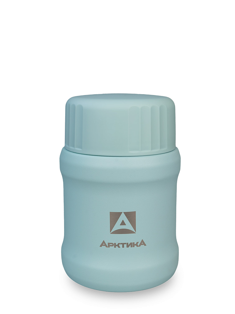 Голубой термос для еды на 0.5л (уценка) - 1