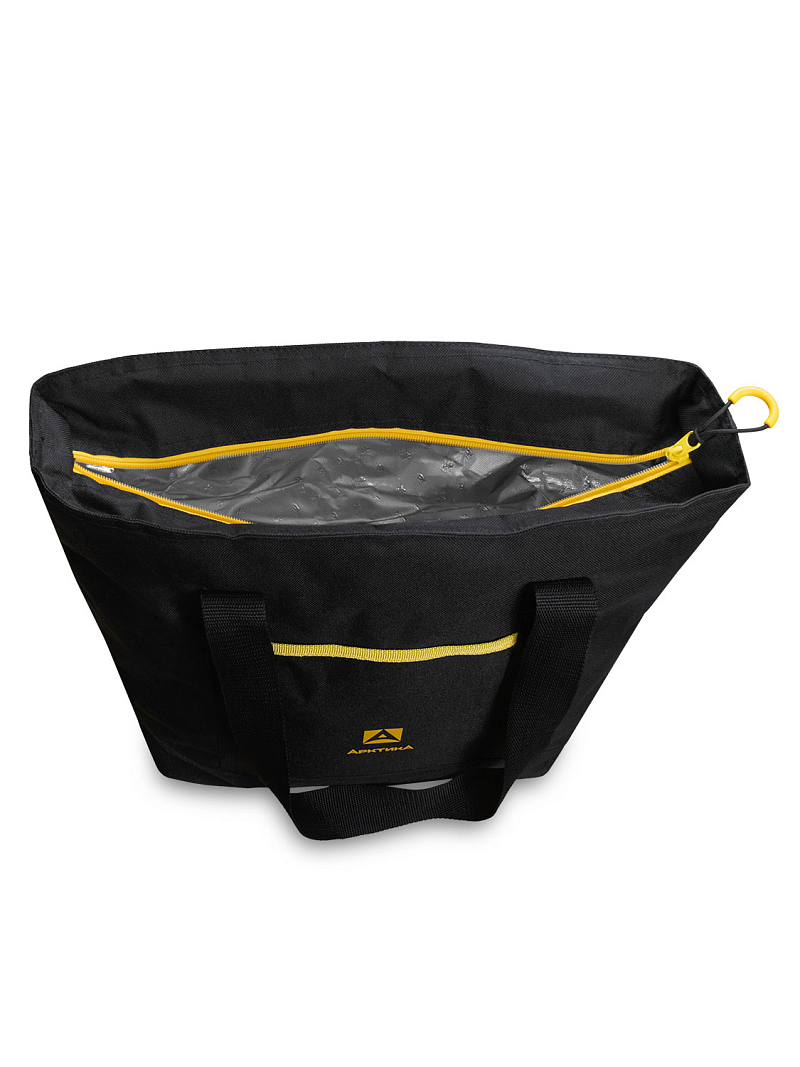 Термосумка шоппер 3400 черная на 17.5л - 6