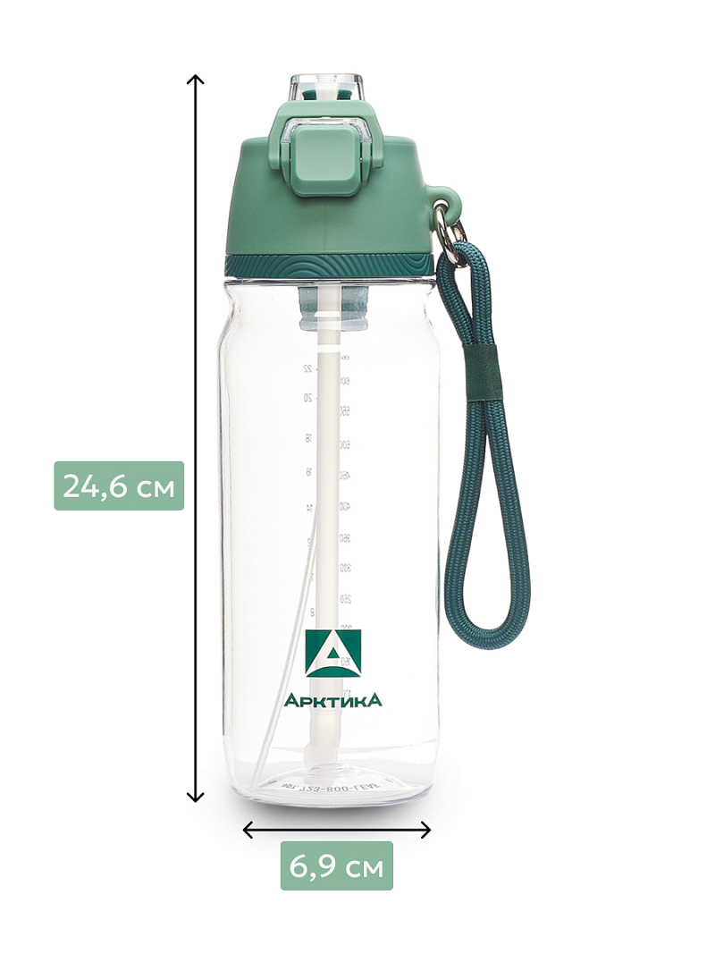 Тритановая бутылка 723 с распылителем на 0.8л - 6