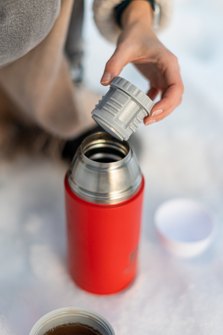  Термос серии 105 на 0.75л красный с узким горлом - 6