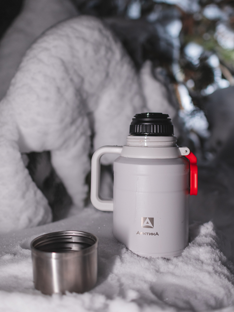 Термос 2.5л серии 206 «Арктика» с ситечком (уценка) - 9