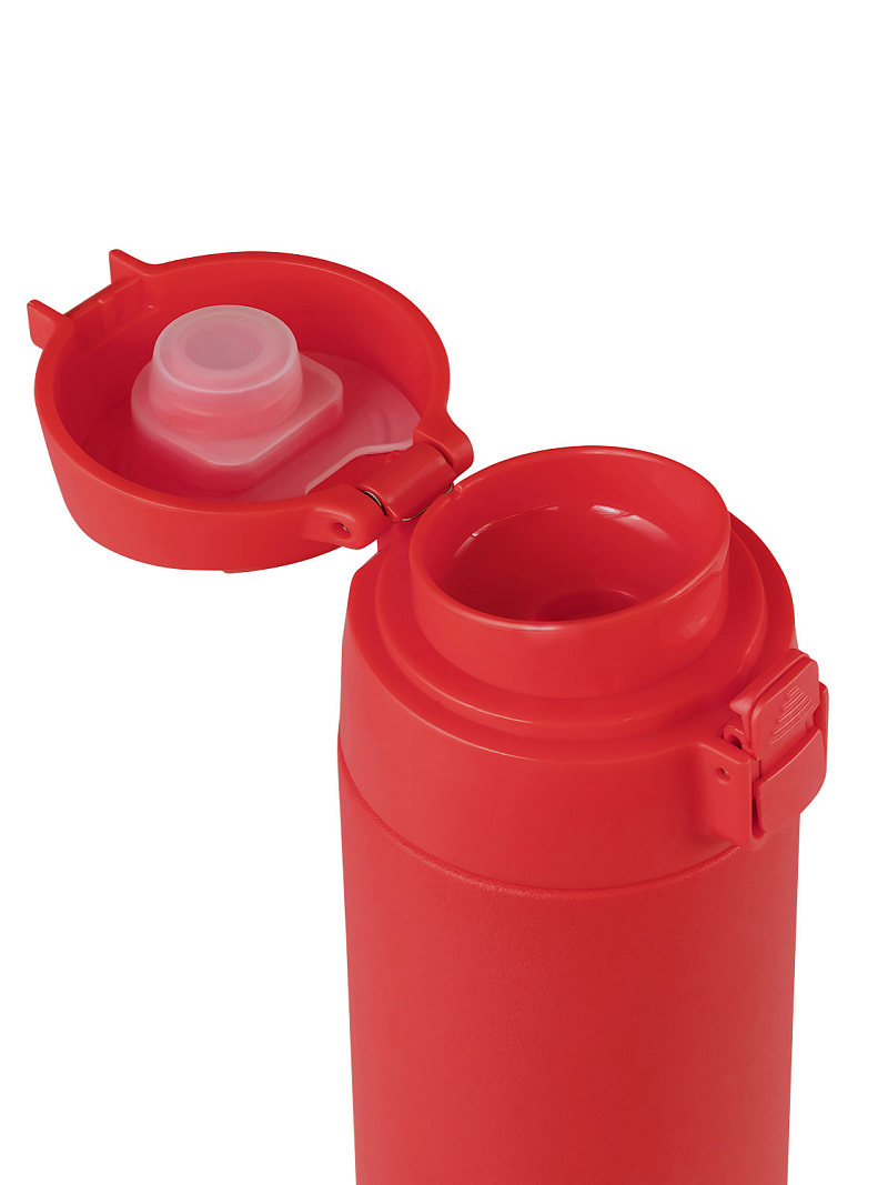 Термокружка 0.5л серии 705 красная текстурная (уценка) - 7