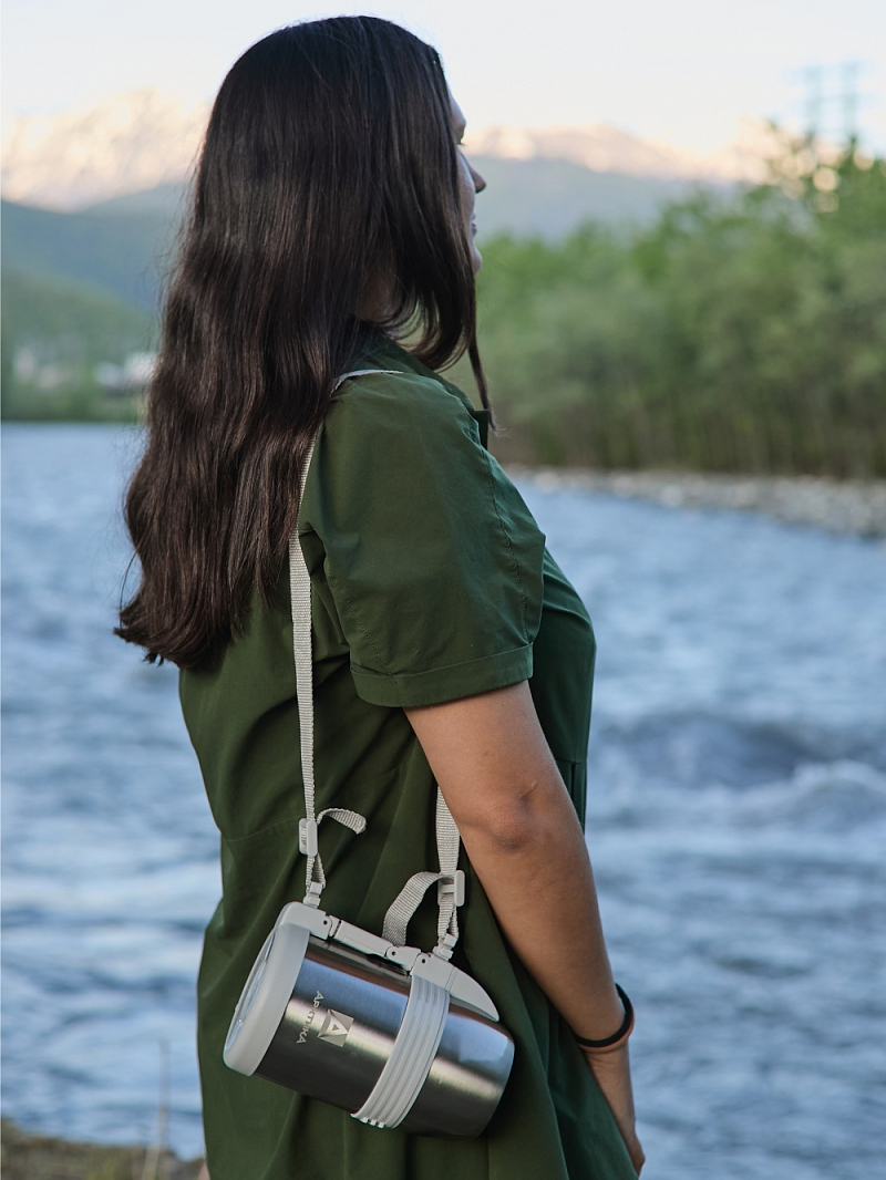 Термос 205 универсальный с лаковым покрытием на 0.8л - 2