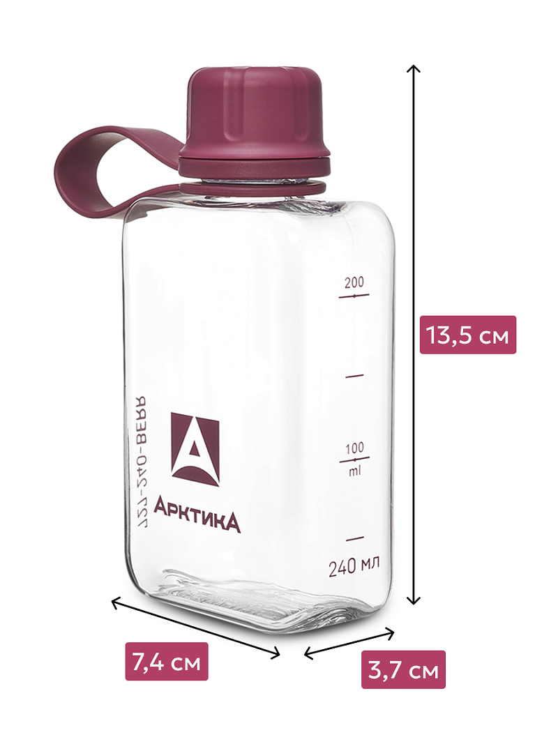 Тритановая бутылка 727 на 0.24л - 6