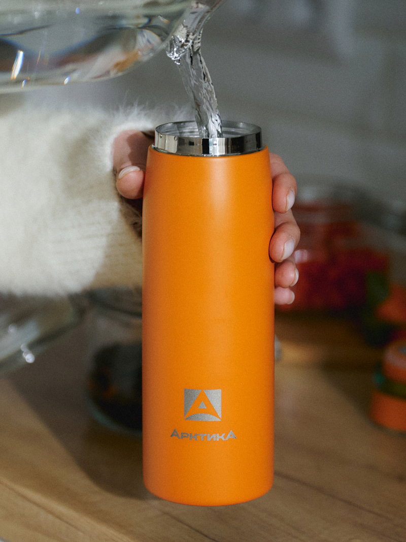 Термокружка 0.42л серии 715 «Морошка» с ситечком (уценка) - 7