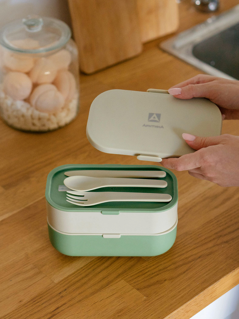 Ланч-бокс с 2 контейнерами на 1.35Л - 11