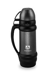 Черный термос 109 для напитков «ШТОРМ» на 1л