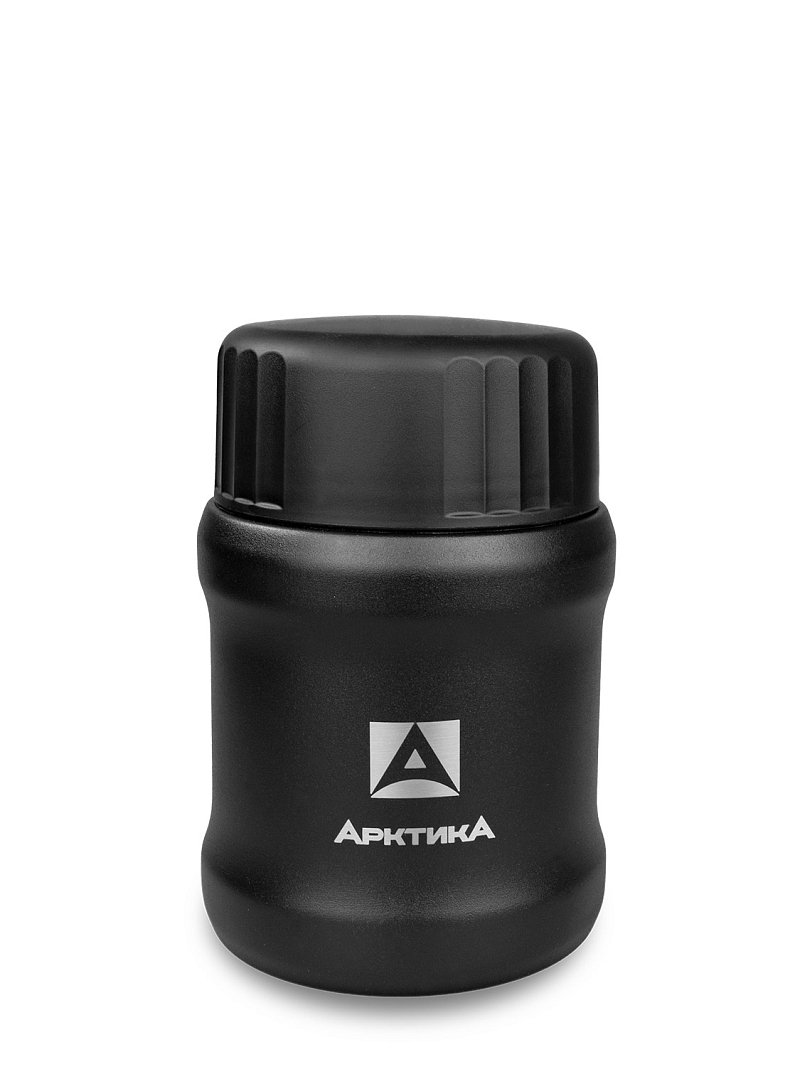 Черный термос 311 для еды на 0.5л - 1